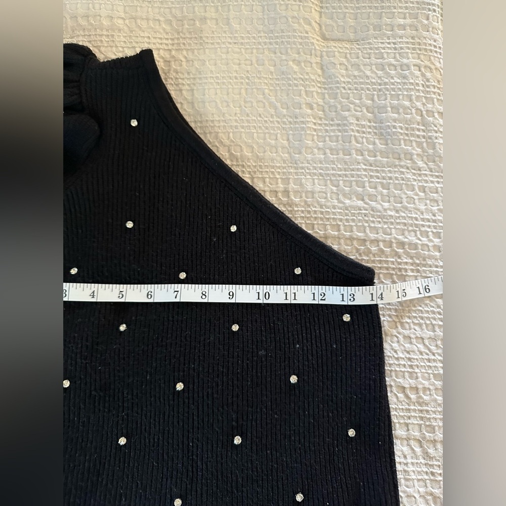 Anthropologie one sleeve studded sweater - Picture 5 of 5